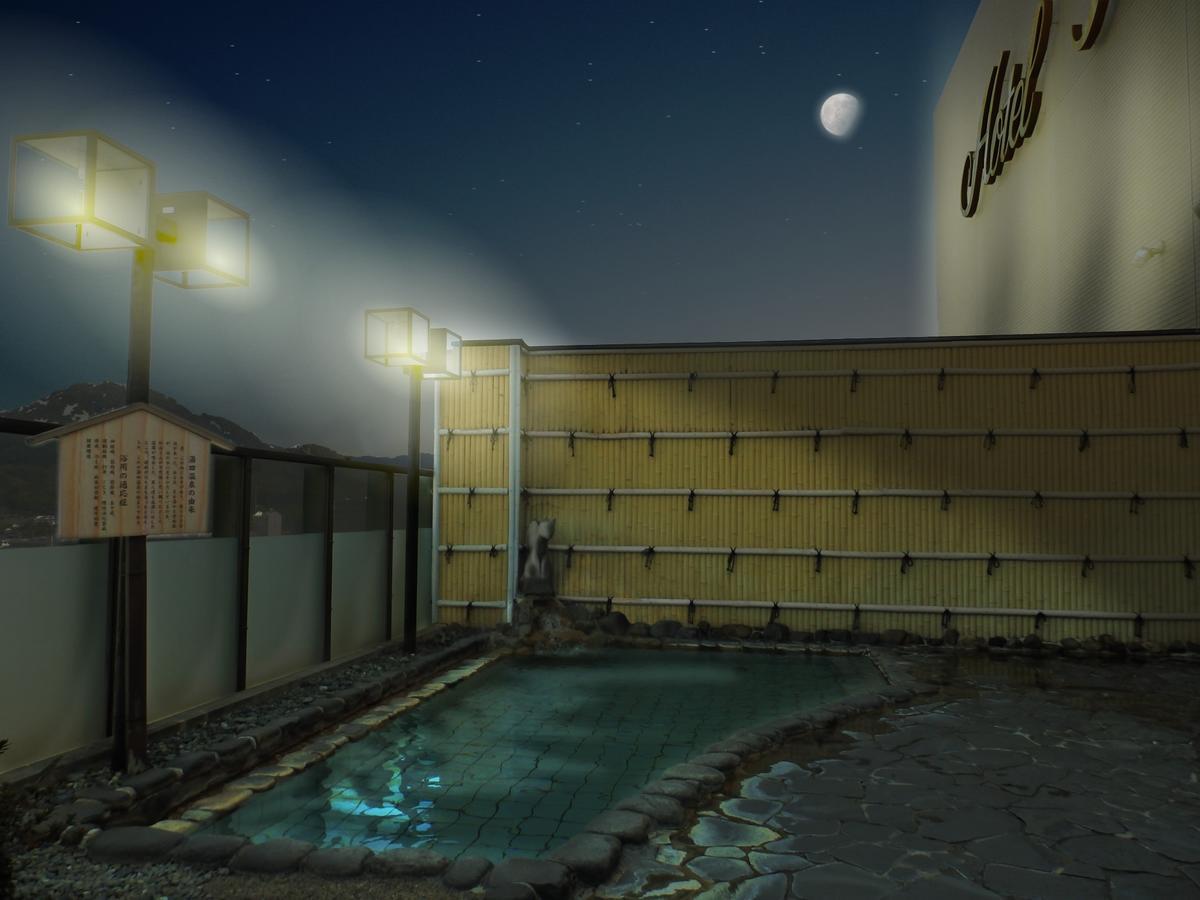Hotel New Tanaka Yamaguchi Exterior foto